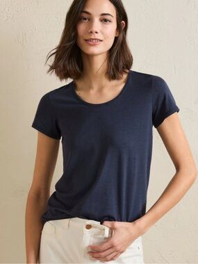 Garnet Hill Essential Short-Sleeve Tee